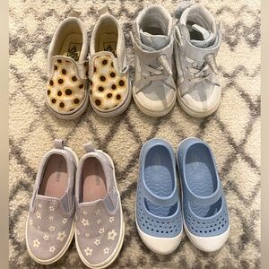 Lot of Toddler Girls Shoes sizes 6, 6.5, and 7